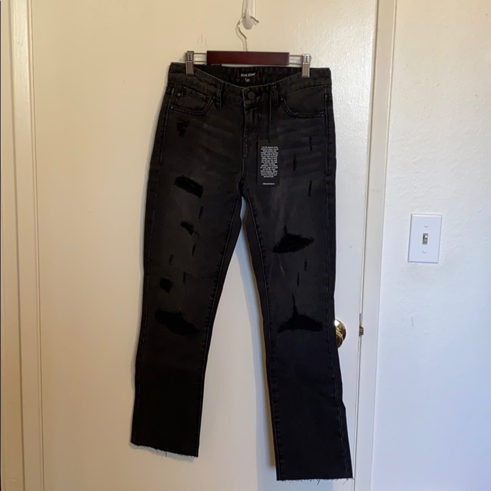 Black girlfriend jeans